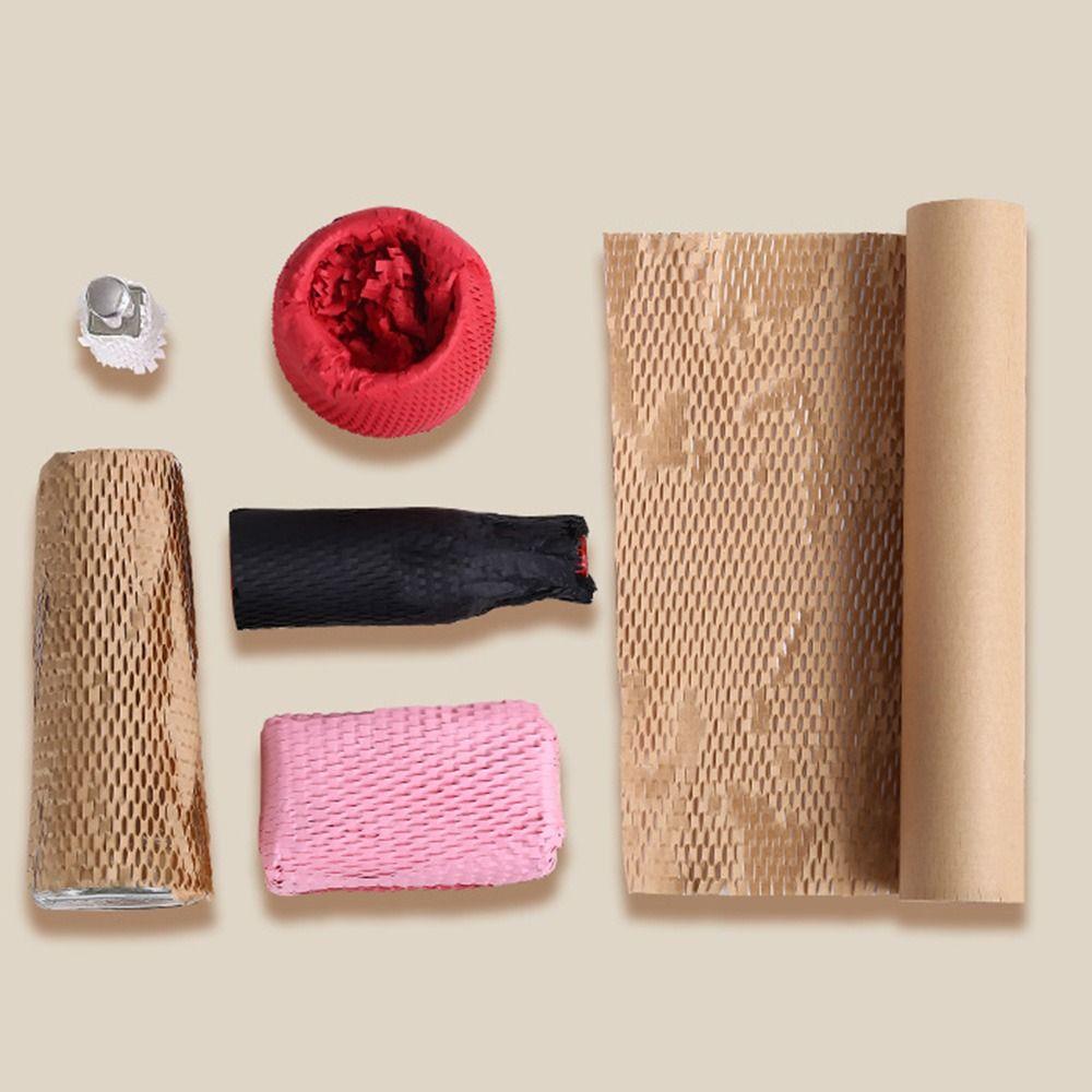 

Сетчатая бумага, сотовая упаковка, амортизирующая бумага, упаковочные материалы, подарочная упаковка для ценных вещей коричневый