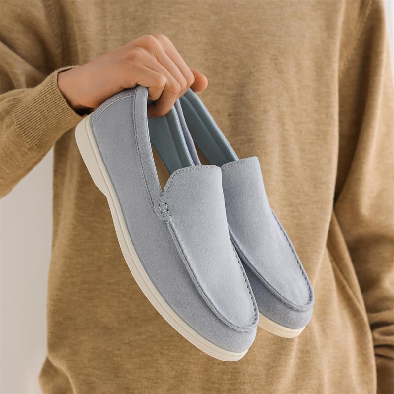Outdoor Fashion Men's Casual Shoes Comfortable Male Loafers Non-slip Walking Sneakers Breathable Flats Driving Shoes Lazy Shoes