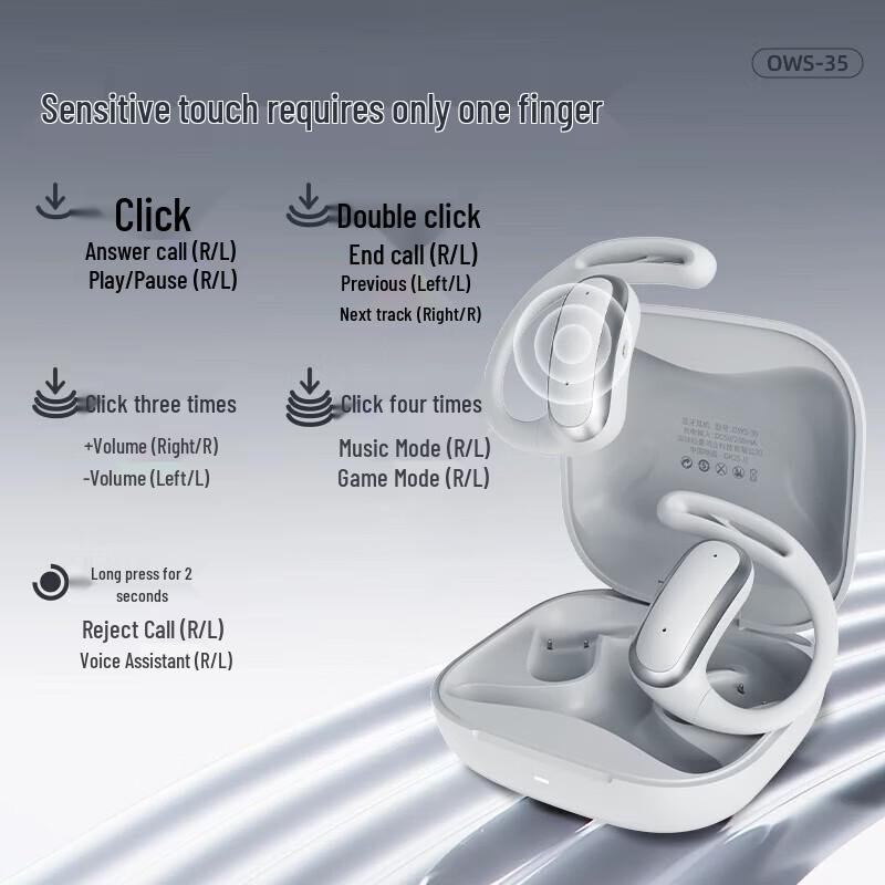Newsmy OWS-35 Hi-Res Ear-hook Bluetooth Headphones