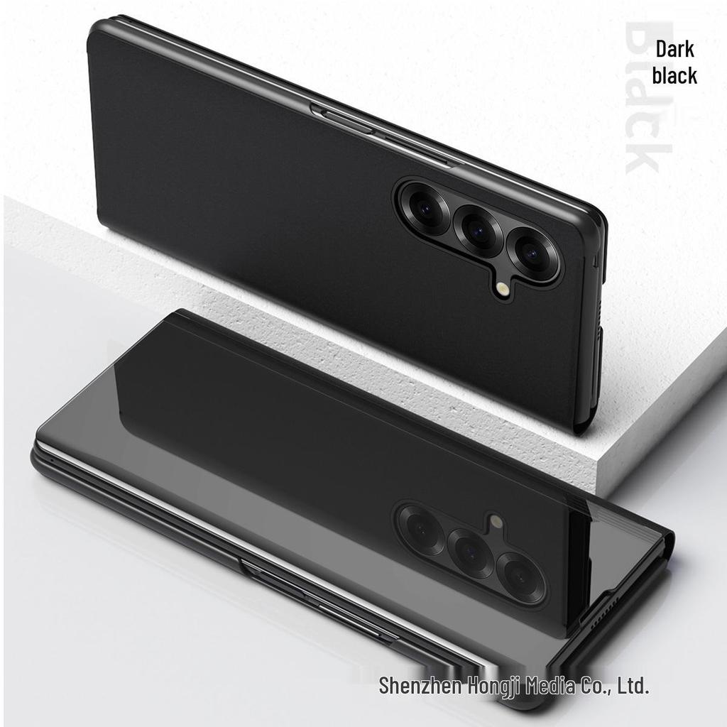 Husă Flip Oglindă 3D cu Suport pentru Samsung Z Fold7/Oppo Find N3