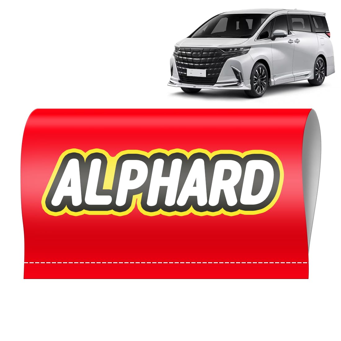 

OuTLife Новая серия Alphard 40 Все серии Совместимая Наклейка-декаль Переработанное моделирование для уникальных улучшенных и расширенных функций Высокая прочность 3D Нет
