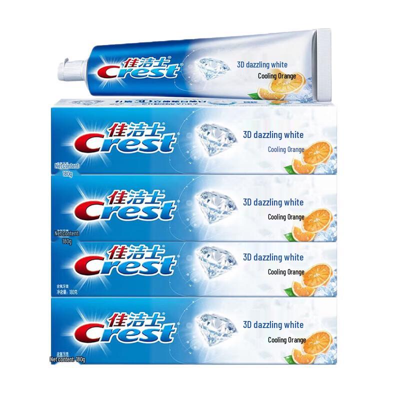Crest 3D White Refreshing Ice Orange Toothpaste