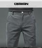 2025 Spring Men's Elastic Slim Fit Business Casual Pants