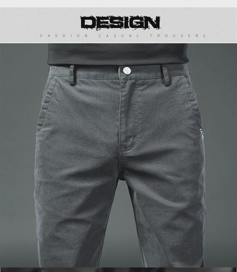 2025 Frühling Herren Elastische Slim Fit Business Casual Hose