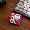 Arcade Game Panel Decor Switch Wall Decoration, Retro Control with Movable 90s Rocker, Mount for E-Sports Room Buttons