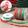 Gör-det-själv Juldekor Bröllopsdekoration Julband Presentinslagning Tryckt Grosgrain Ribbons