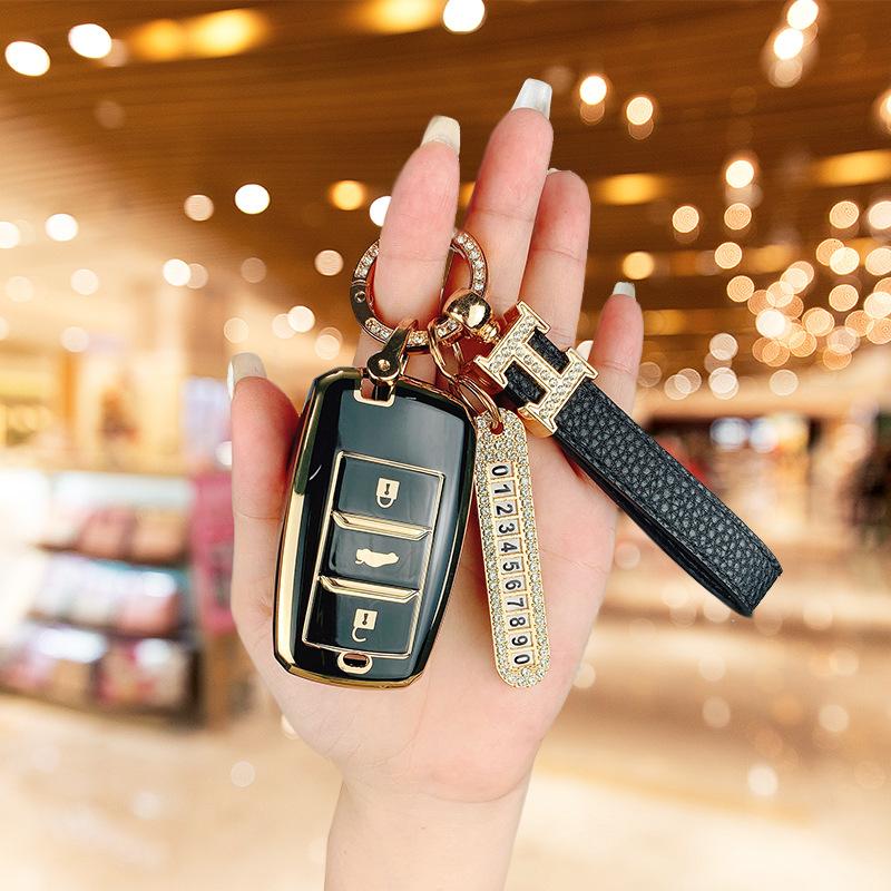 Applicable To Changan Cs75 Key Set Yidong Cs55 Car Yuexiang Cs35 Ruicheng Cc Ruicheng Cc Xinlingxuan Bag Buckle Case