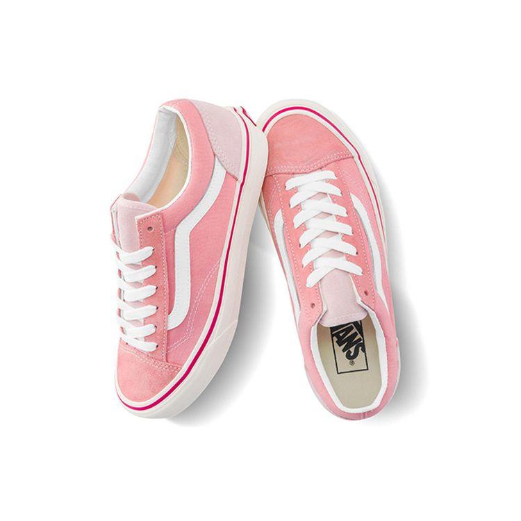 Vans Style 36 Cushioning Durable Lightweight Breathable Low-Top Skate Shoes Women Sneaker Cherry-Blossom-Pink VN0A5FBM2TY