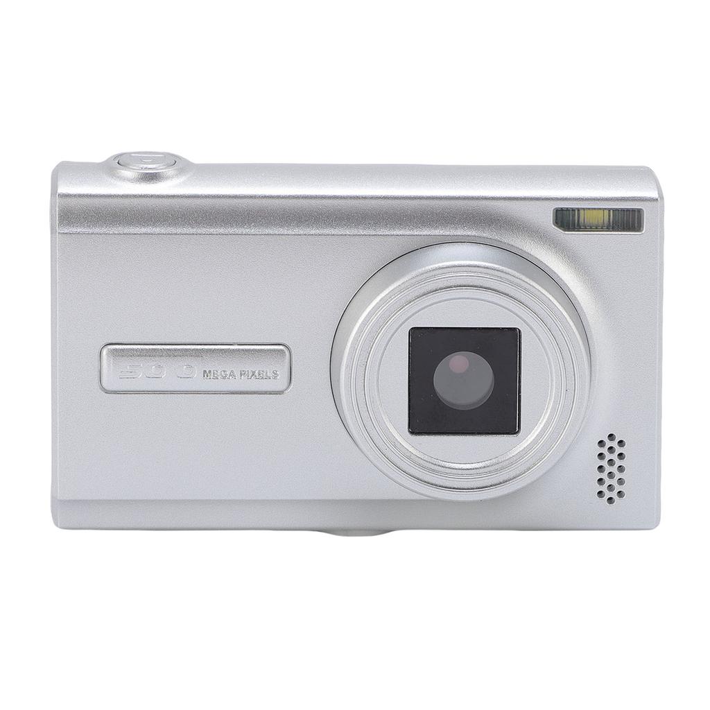 Digital Camera for Photography 50MP 1080P HD Auto Multi Digital Zoom Mirrorless Video Camera with 2.4 Inch Screen for Travel
