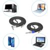 3.5mm Male To 6.35mm Female Adapter 1/8inch Female To TRS 1/4inch Male Adapter Cable for Amplifier Guitar Speakers