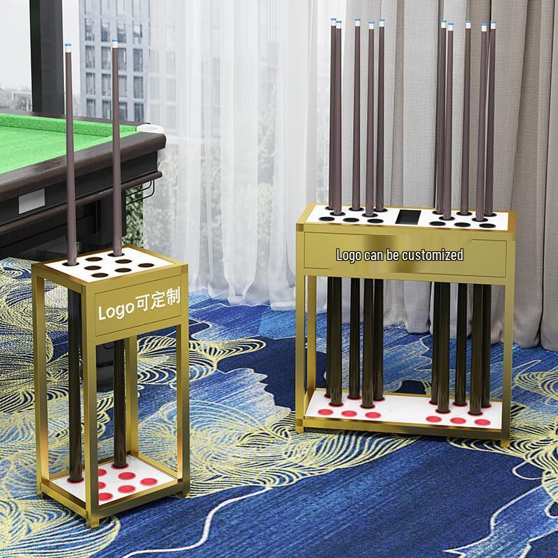 Jundingying 18-Slot Floor Billiard Cue Rack