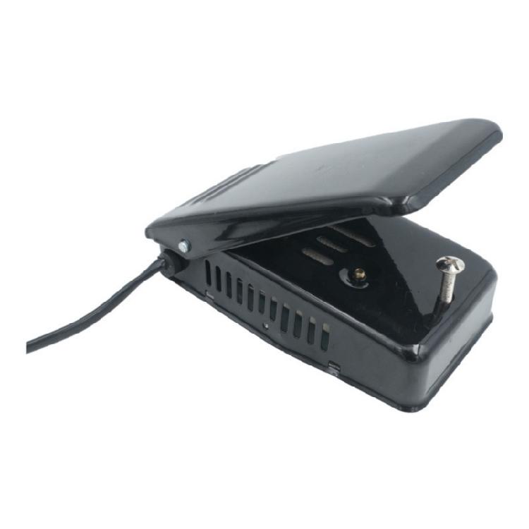 Geschwindigkeitsregelung Nähmaschinen-Fußpedal Elektronisches Nähpedal Kunststofftextur Geeignet für Heim- und Profianwendung