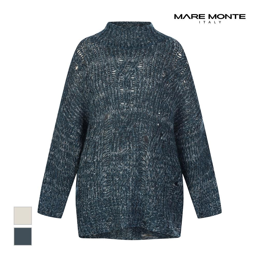 MAREMONTE Mixed Weave Design Knit_M23Nmkt88P0