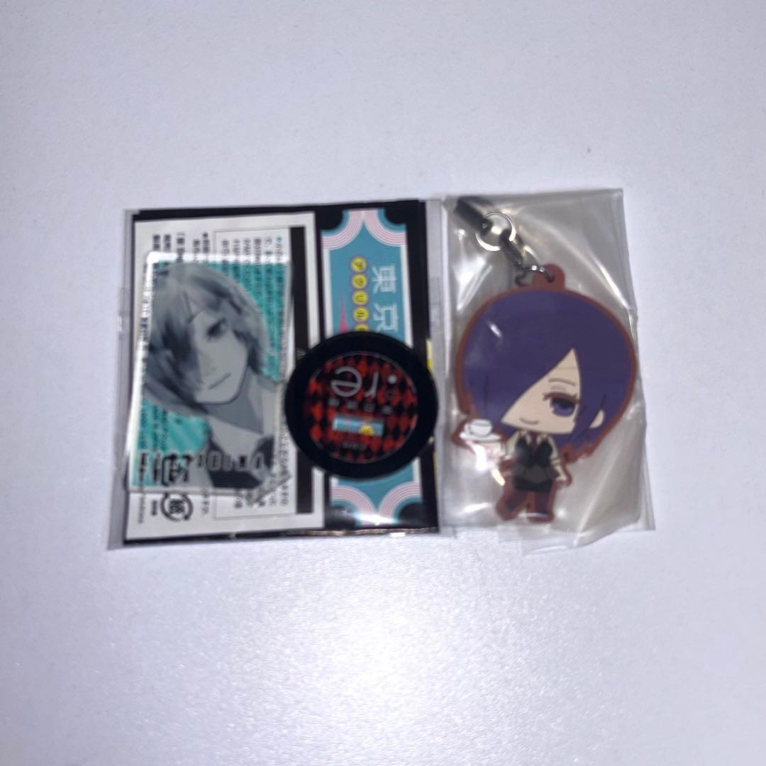 Used Tokyo Ghoul Touka Kirishima Acrylic Character Collection Rubber Strap