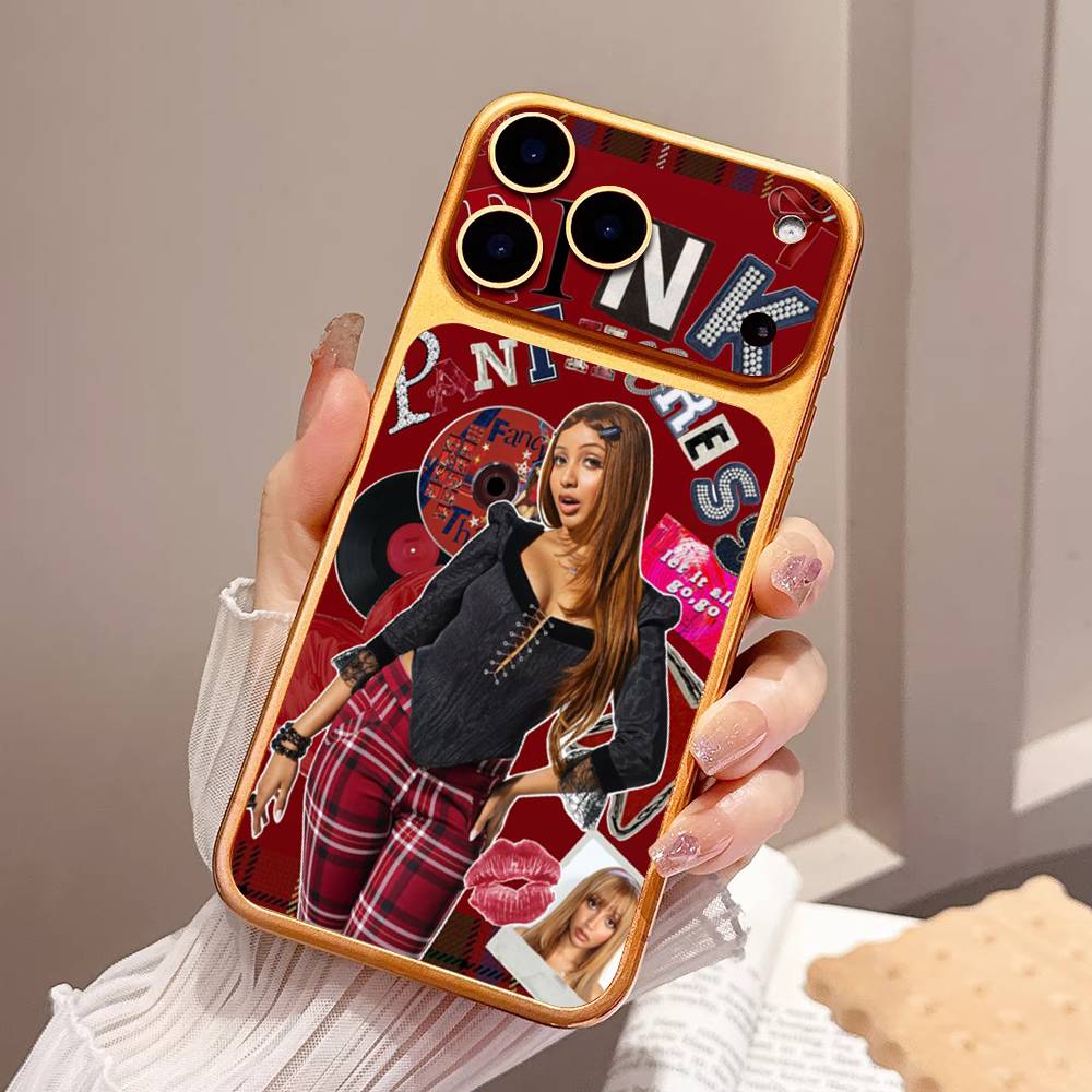 

Singer Pinkpantheress Back Cover Decal Protective For Iphone 17 Pro Max Skin Sticker Back Protective Decorative Sticker iPhone 17 Pro