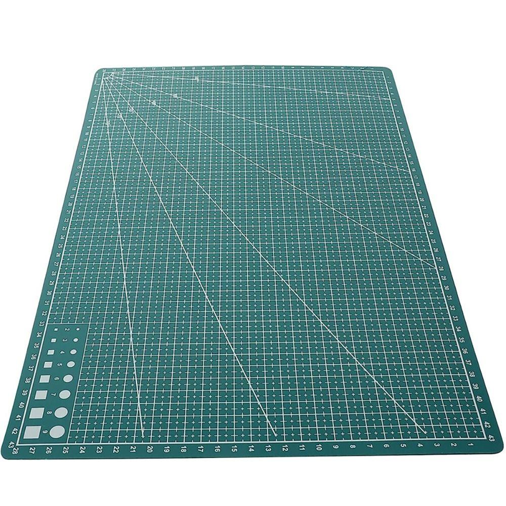 Double-side Leather Craft Tool Cutting Mat Engraving Patchwork Sewing Cutting Board PVC A3 A4 A5 Workbench Pad Home DIY