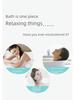 Adult Non-Slip Extended Bath Mat with Suction Cups for Sitting and Lying