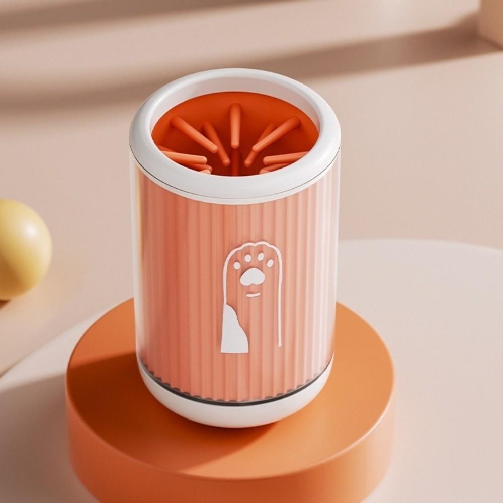 Automatic Pet Foot-washing Cup Soft Quick Wash Dog Foot Cleaning Cup Detachable Portable Paw Cleaner Device Outdoor Cleaning