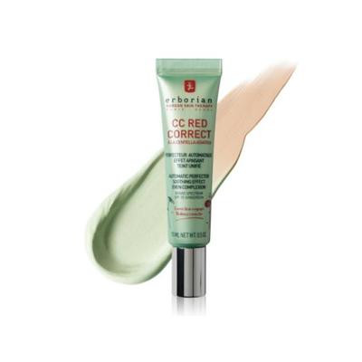 CC Red Correct SPF25 – Barevně korekční CC krém proti začervenání – Zelený odstín pro neutralizaci zarudnutí – 15 ml / 0,51 fl. oz.
