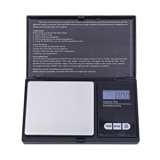

100 г/0,01 г 1000 г/0,1 г Мини-цифровые прецизионные ювелирные изделия с бриллиантами электронные весы 1000g/0.1g чёрный