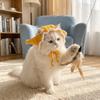 Adjustable Strap Cat Knitted Hat Breathable Winter Dog Cap Funny Pet Cosplay Headwear  Cosplay