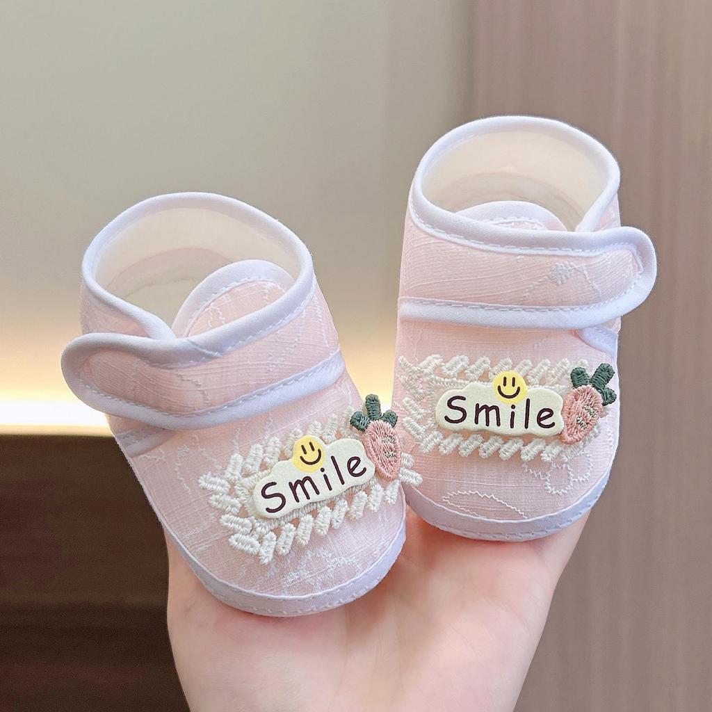 Baby Soft Sole Non-slip Pre-walking Shoes for 0-1 Year Olds - Spring & Autumn, 0-6 Months, Protects Feet, for Boys & Girls