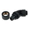 Alphacool 13-10 compression fitting 45° revolvable g1-4 - deep black