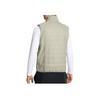 Under Armour PQF Active Hybrid Solid Color Zip Collar Vest Men Vests Beige 1378505-504