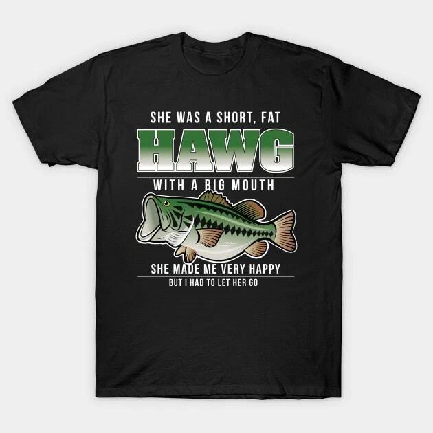 Big Fat Hawg Bass Made in Australia T-Shirt S