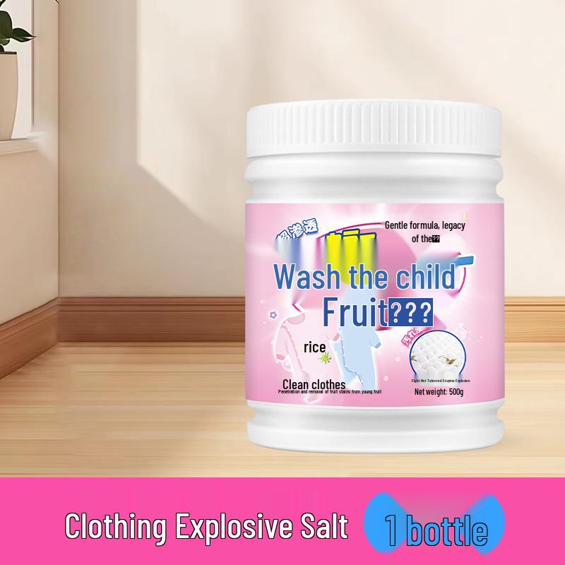 

Mu Zhi He Stain Remover: Powerful Whitening, De-yellowing, Universal Color Bleach for Colored Clothes.