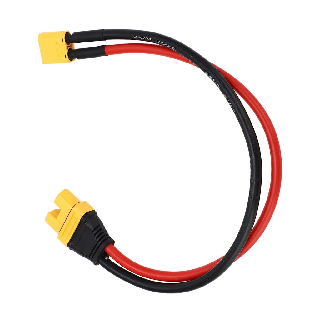AS150U Female to XT90 Male Adapter 8AWG Silicone Wire Connect Convert Cables for Planters Sky Permanent Flight Charger