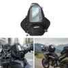 Waterproof Motorcycle Fuel Tank Bag With Touch Control Phone Pocket And Reflective Safety Strap for Night Riding