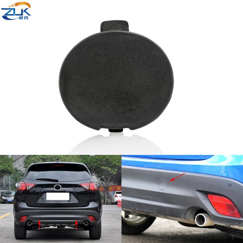 ZUK Rear Bumper Towing Hook Cover For Mazda CX-5 CX5 KE 2013 2014 2015 2016 Hauling Eye Garish Cap Lid