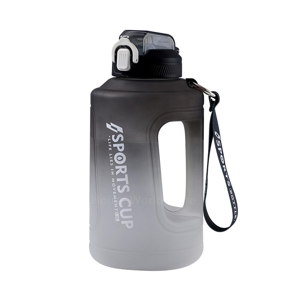 

2,3/3,8 л спортивная бутылка для воды большой емкости портативная чашка для велоспорта в тренажерном зале уличный дорожный тренажерный зал для фитнеса пластиковая чашка дорожный чайник для воды 2.3L