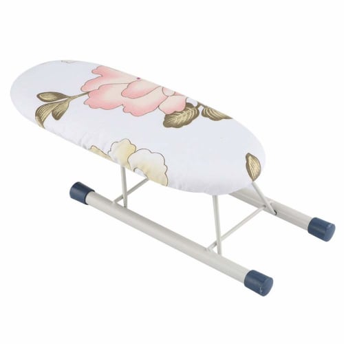 Ironing Board with Finishing Stand, Steam Iron, Garment Steamer, Portable Iron, Ultra-Fast Heat-Up, Hangs on Hanger, Lightweight, Portable, Perfect fo