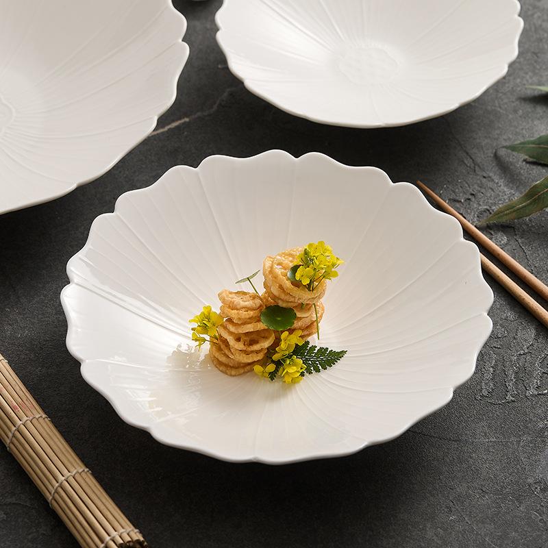 Ceramics Exquisite and Beautiful Plates Hotel Tableware That Is Particularly Attractive High-end Western Style Plates