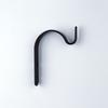 1/10pcs J-Shape Wall Hook Metal Flower Pot Hanging Iron Hook Fixing Outdoor for Garden Wall Basket Plant Rack Bathroom  Bracket