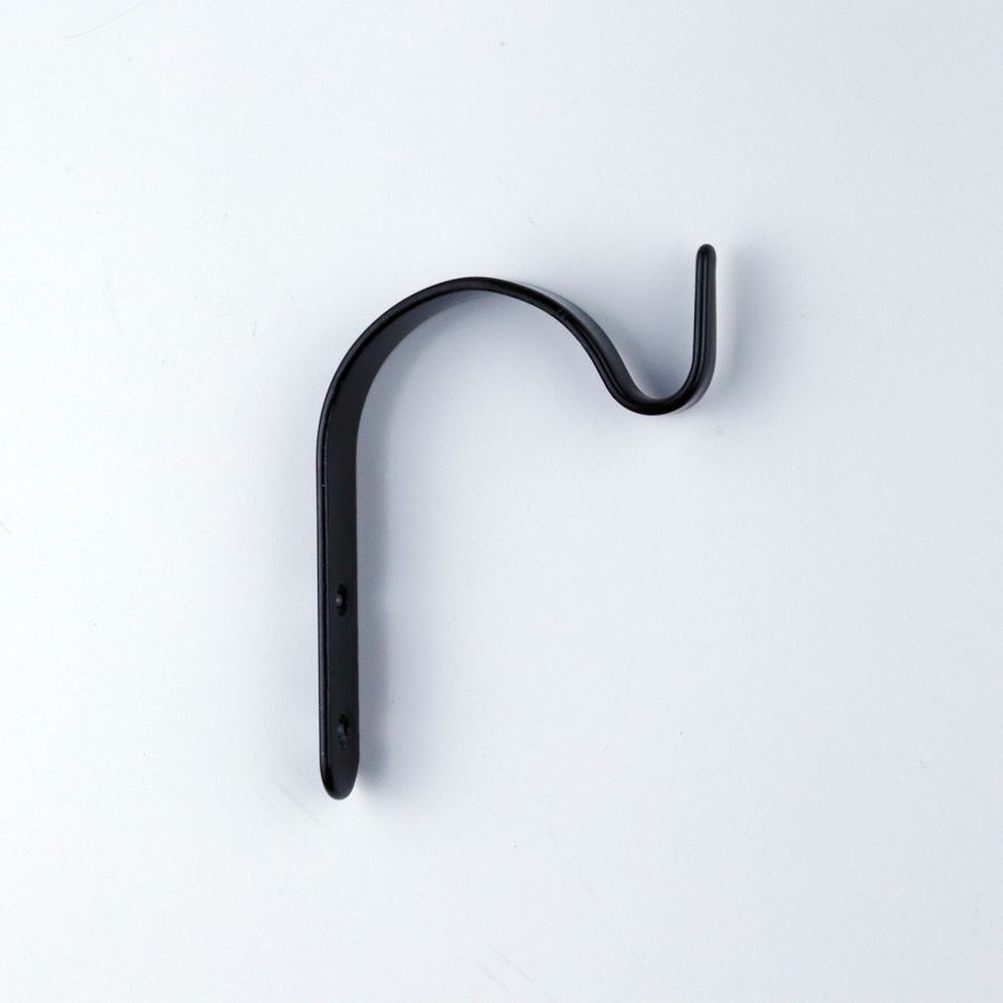 1/10pcs J-Shape Wall Hook Metal Flower Pot Hanging Iron Hook Fixing Outdoor for Garden Wall Basket Plant Rack Bathroom Bracket