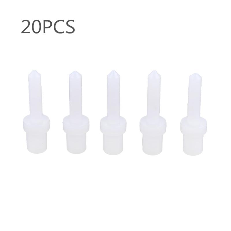 20 Stück Lange Lamellen-Reparaturstifte für Plantagenjalousien Ersatzstifte Jalousien-Reparatur-Schraubwerkzeug Teil