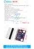 MPU-9250 MPU9250 BMP280 SPI IIC/I2C For Arduino 3-5V