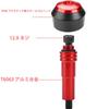 LEDISHUN Aluminum Muffler Slider Exhaust Pipe Slider Applicable Suzuki Jixer Sf 250 GSX250R DL250