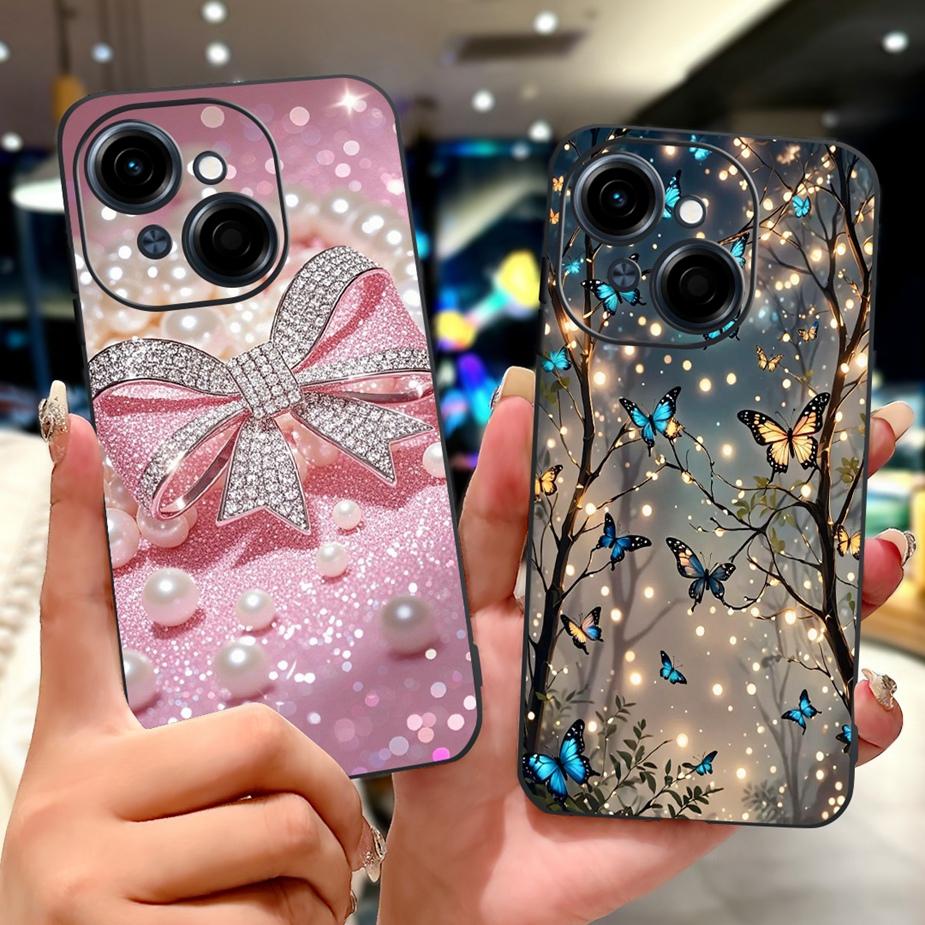 For Tecno Spark Go 1 Case Pop 9 4G KL4h Cool Lion Tiger Pattern Cover Soft TPU Phone Case For Tecno Spark Go 1S SparkGo1 S Shell