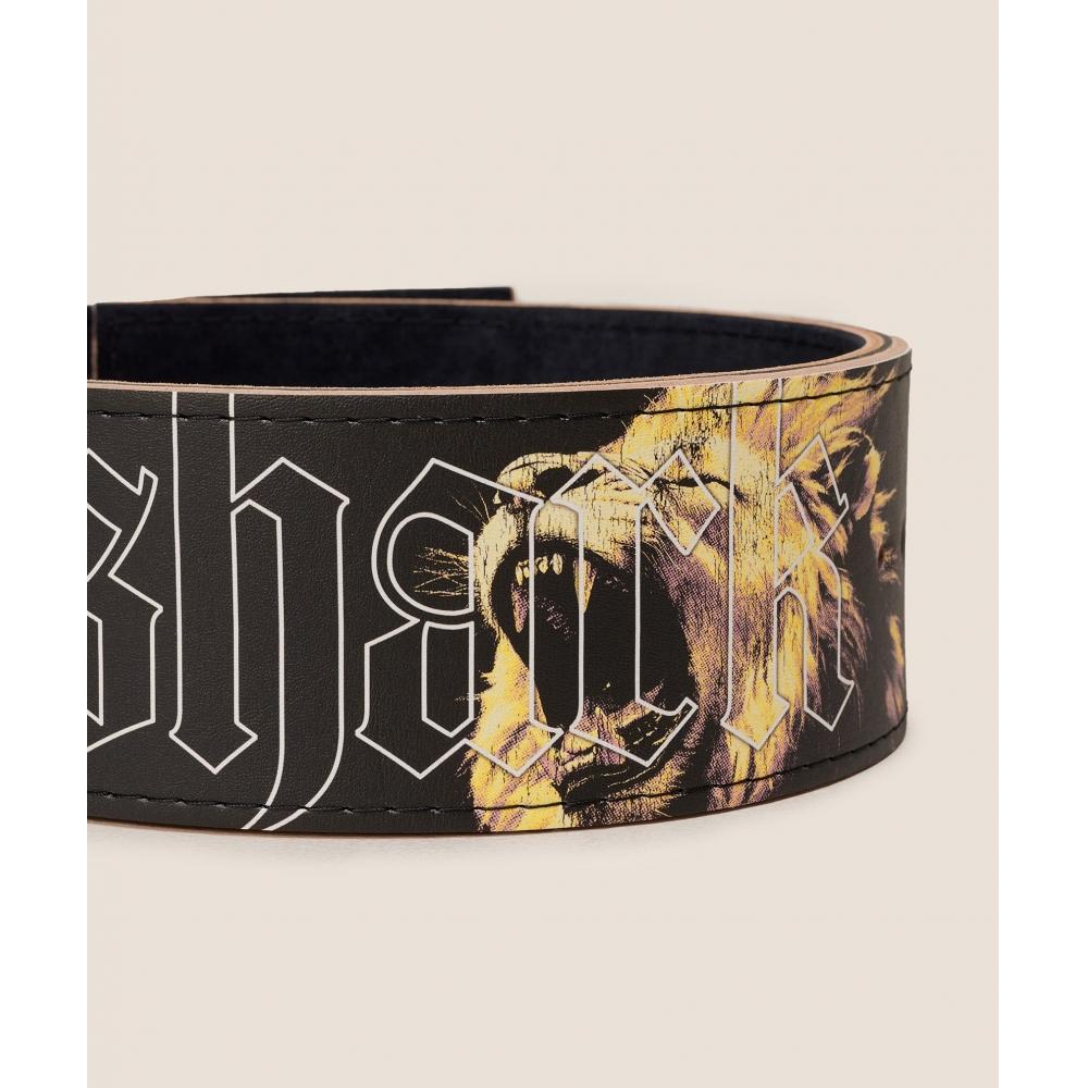 Gymshark Graphic Lever Lifting Belt Black I1c6k Bb2j