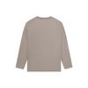 Li Ning China Li Ning T Shirts Unisex Pottery Clay Brown Crew Neck Moderate Straight Fit AHSSB45-6