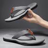 Herrenmode Flip-Flops Doppelfarbige Herrenschuhe Leichte Herren Hausschuhe Sommer Hausschuhe
