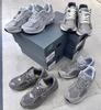Pure Original Nb2002rc Grey Sneakers - Unisex Dad Shoes with Thick Sole for Height Increase, Retro Style, Breathable Design.