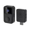 Video Doorbell 720P HD Wide Angle Security Camera, Up To 128GB Memory, 2 Way Voice Intercom Real Time Video Smart Door Bell Cameras