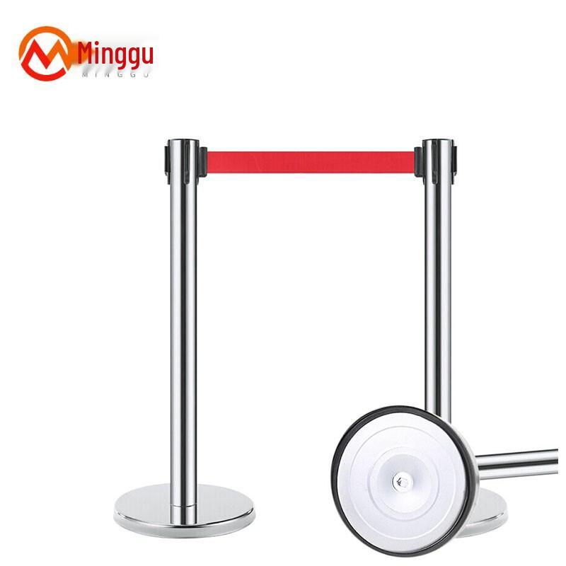 Stainless Steel Retractable Belt Crowd Control Stanchion