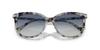 Coach Sunglasses HC8378U CL926 SEAGLASS TORTOISE 57 Women's