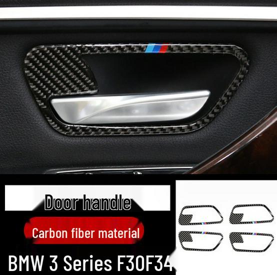 BMW 3 Series GT 320li Carbon Fiber Gear Panel Center Console Accessory